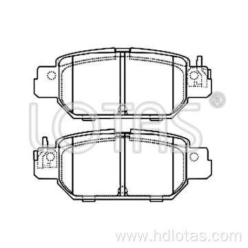 Factory Brake Pad Car Wholesale for Mazda